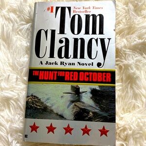 THE HUNT FOR RED OCTOBER A JACK RYAN  NOVEL  by TOM CLANCY PB GUC